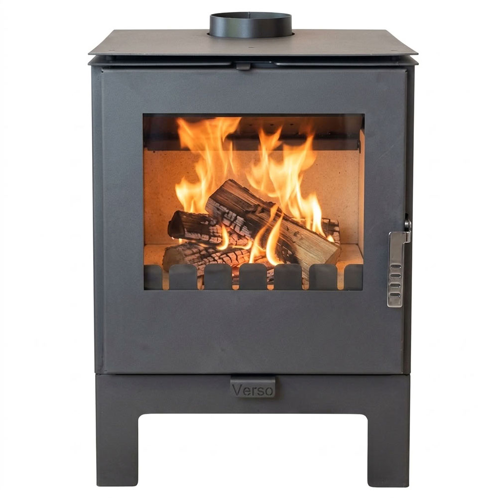 Камина на дърва Версо Kara L, 7.5kW | Сухи камини | Камини на дърва |