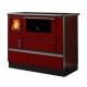 Готварска печка на дърва Alfa Plam Dominant 90 Red, 6.5kW | Готварски печки на дърва |  |