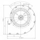 Центробежен вентилатор EBM за пелетна камина Piazzetta, Ungaro, Karmek One и др. | Вентилатори за пелетни камини | Резервни части за пелетни камини |