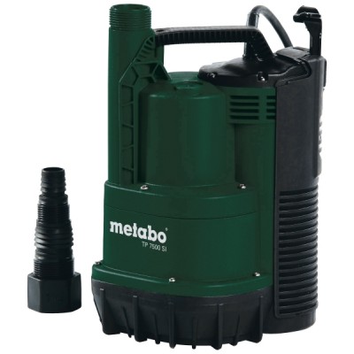 Потопяема помпа за чиста вода METABO TP 7500, 300W, 7500 l/h, воден стълб 6.5 m - Сравняване на продукти