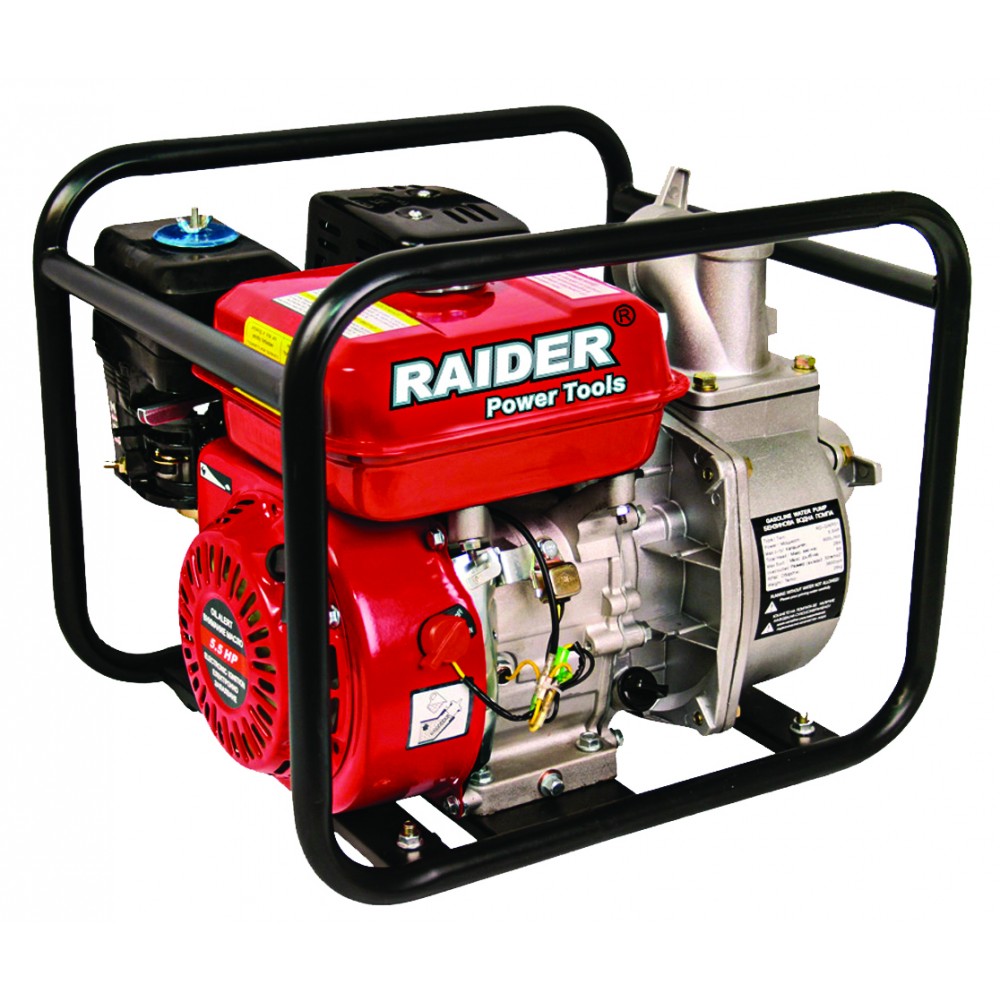 Бензинова водна помпа Raider RD-GWP01 4.10kW 2" | Бензинови помпи | Водни помпи |
