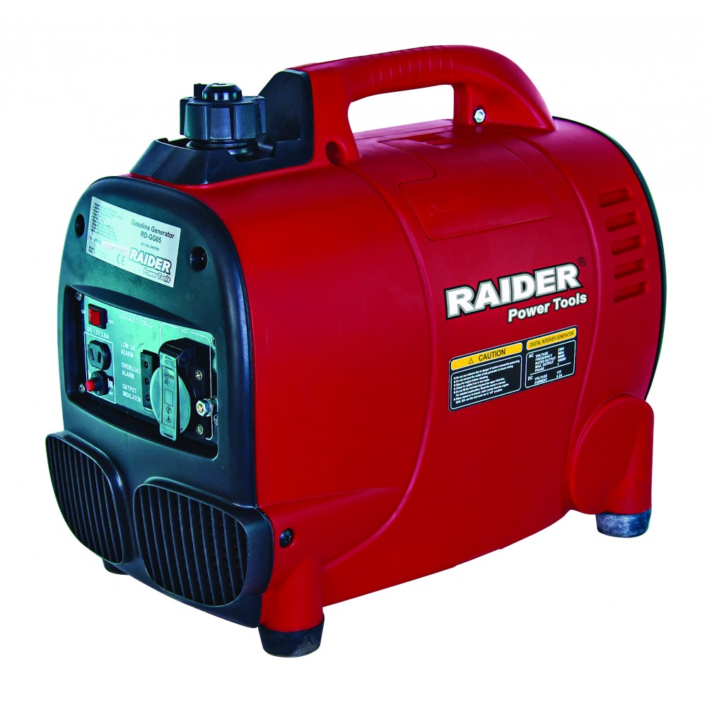 Бензинов генератор за ток Raider RD-GG05 1kW инверторен