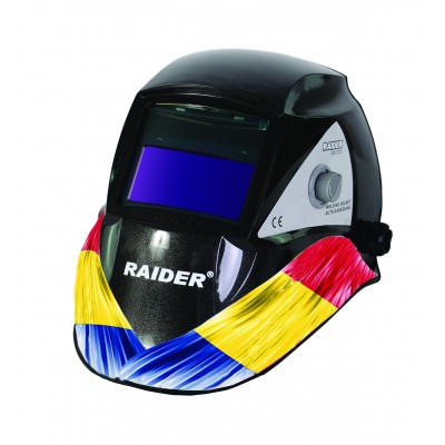 Шлем заваръчен фотосоларен DIN 9-13 RO дизайн RD-WH04 - Raider Power Tools