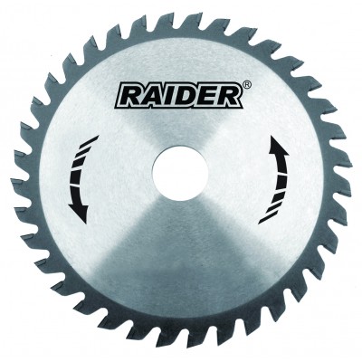 Диск за циркуляр Raider 125x40Tx22.2mm - Консумативи и аксесоари за режещи машини