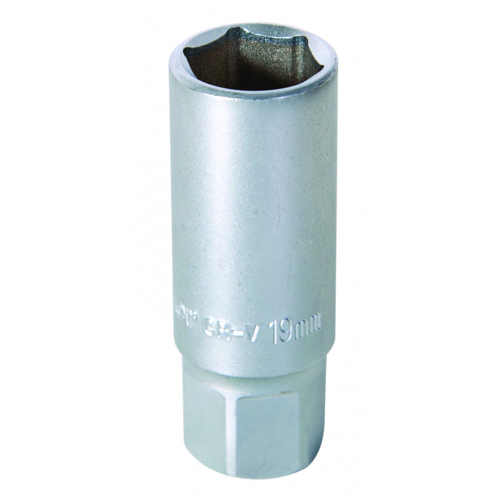 Вложка за свещи TopMaster 1/2" x 19mm, 6 стенна | Ключове за свещи | Специализирани ръчни инструменти |