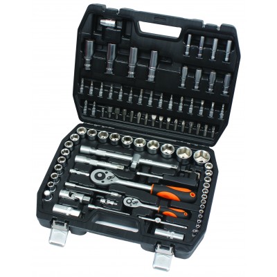 Комплект инструменти Gadget CR-V, 94 части 1/4" & 1/2" - Колички и комплекти инструменти