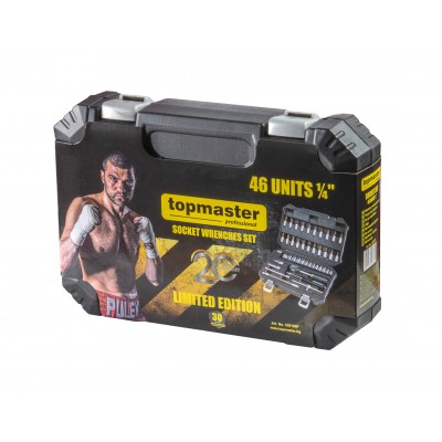 Комплект инструменти TopMaster LIMITED EDITION 1/4", 46 части - Специализирани ръчни инструменти