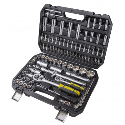 Комплект инструменти TopMaster 1/4" и  1/2", 108 части - Специализирани ръчни инструменти
