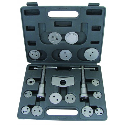 Комплект за сваляне на спирачни цилиндри с ляво и дясно въртене TopMaster 18 части  - Специализирани ръчни инструменти