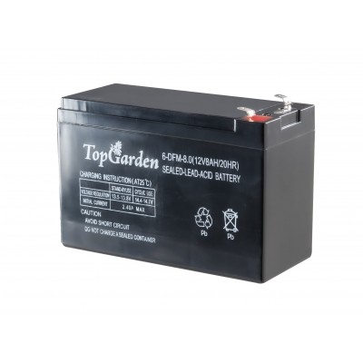 Оловно киселинна батерия 12V/8AH за пръскачка Top Garden - Батерии и зарядни устройства за акумулаторни машини