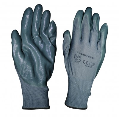 Ръкавици сивo трико / сив нитрил - хенгер TS - Сравняване на продукти