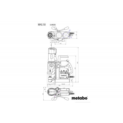 Бормашина магнитна 50mm 1200W METABO MAG 50 - Сравняване на продукти