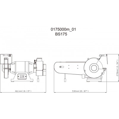 Комбиниран шмиргел + лентов шлайф 175 mm 500W METABO BS 175 - Сравняване на продукти