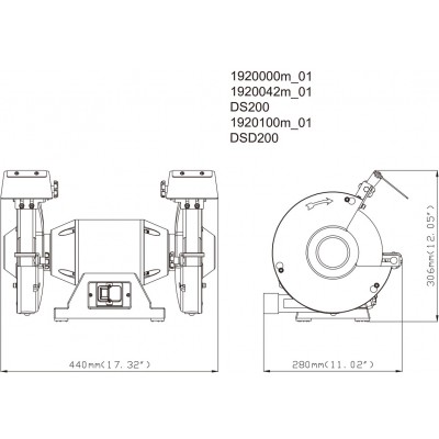 Шмиргел 600W 200mm METABO DS 200 - Сравняване на продукти