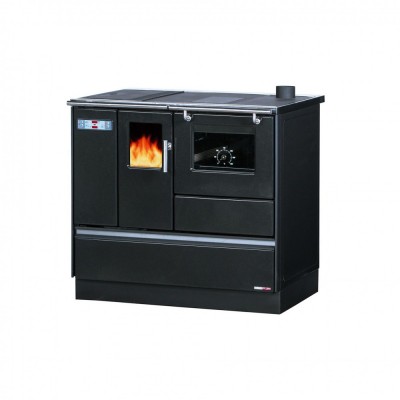 Готварска печка на пелети Alfa Plam Alfa 90 Pelet, антрацит, 8.18kW - Готварски печки на пелети