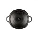 Чугунена Тенджера Hosse Дълбока, Black Onyx, Ф28