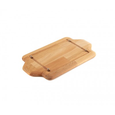 Дървена подложка за мини чугунена плоча Hosse HSDDHP1522 - Дървена подложка