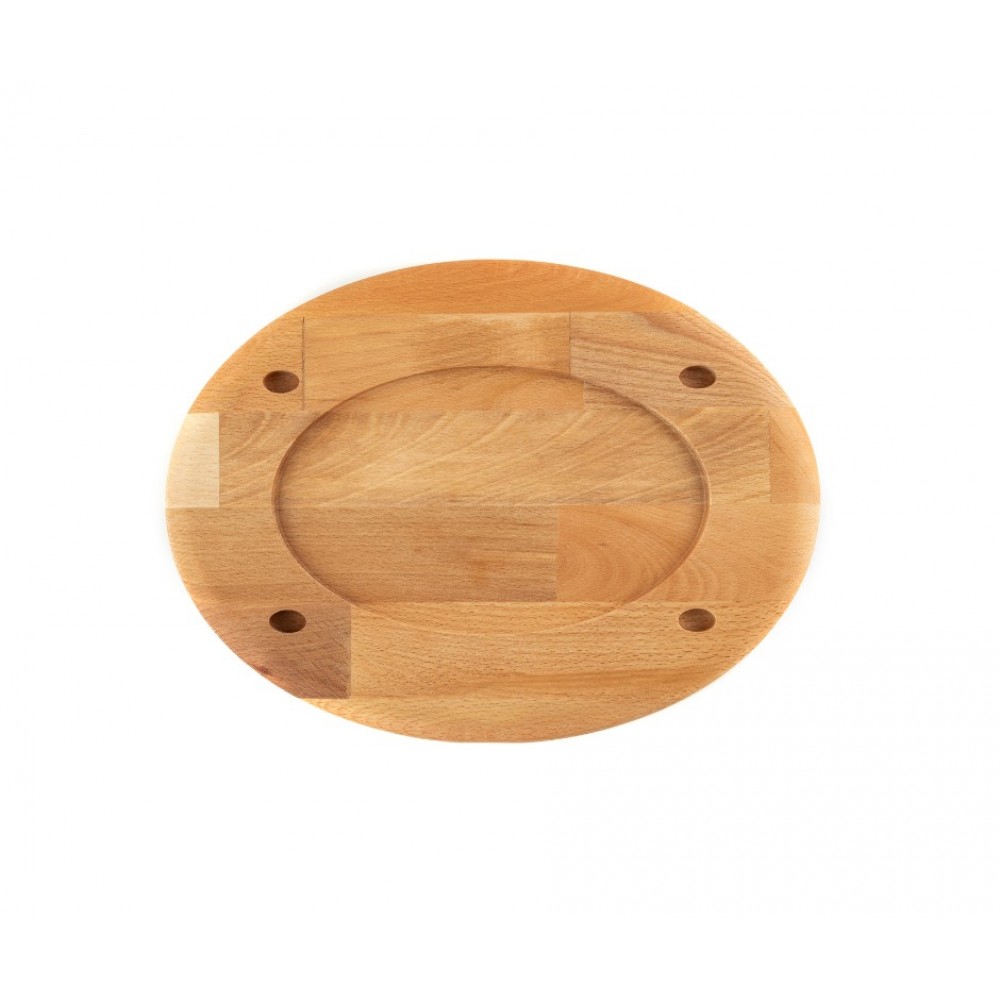 Дървена подложка за овална чиния Hosse HSOISK2533, 25х33см | Всички продукти |  |