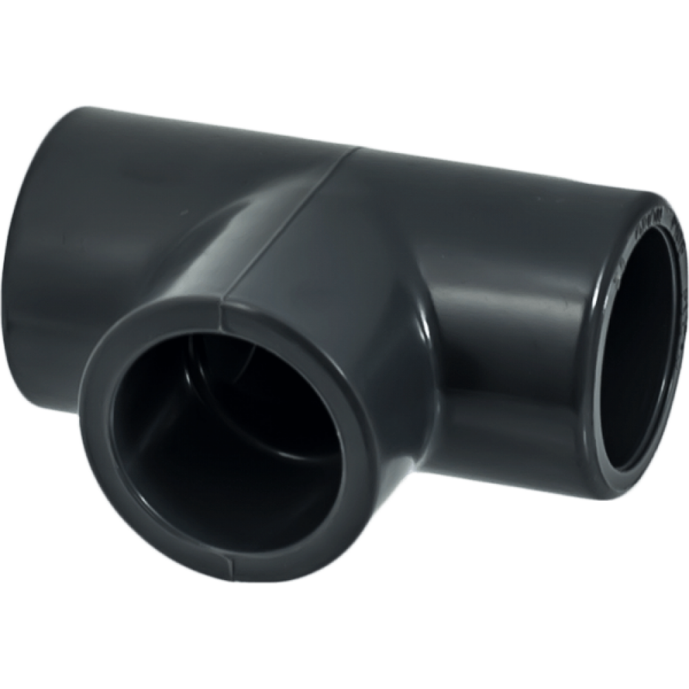 PVC Тройник 90° Plimat - 0160263 - Размер (mm): 160; Налягане (bar): 16