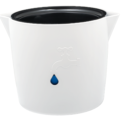 Саксия с кашпа и напоителна система Hydro Pot Канелка - 0580003 - Hydro Pot