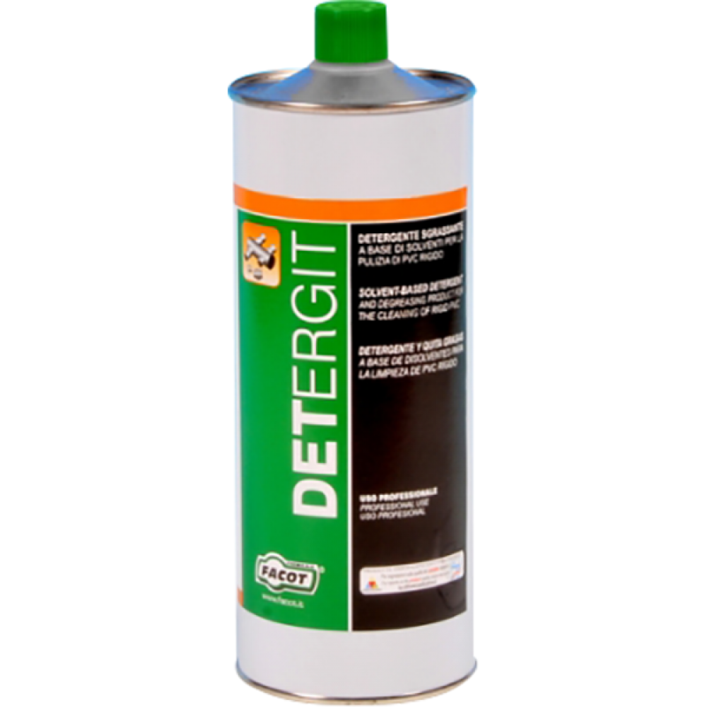 Почистващ и обезмасляващ препарат Detergit Facot - 0710660 | ПВЦ тръби и фитинги (PVC) | Канализация |