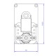 Мотор редуктор Mellor FB1397 2 RPM за пелетна камина Adler, Bestove, Caminetti Montegrappa, Ecoforest, Edilkamin, Italiana Camini и др. | Мотор-Редуктори за пелетни камини | Резервни части за пелетни камини |