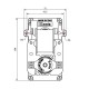 Мотор редуктор с кух вал Kenta K9115006 1.5 RPM за пелетна камина Karmek One и др. | Мотор-Редуктори за пелетни камини | Резервни части за пелетни камини |