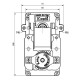 Мотор редуктор Kenta K9113089 2 RPM за пелетна камина Ungaro, Stufe a pellet Italia и др. | Мотор-Редуктори за пелетни камини | Резервни части за пелетни камини |