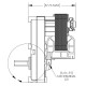 Мотор редуктор Merkle Korff S10984 2.0 RPM за пелетна камина Cadel, MCZ и др. | Мотор-Редуктори за пелетни камини | Резервни части за пелетни камини |