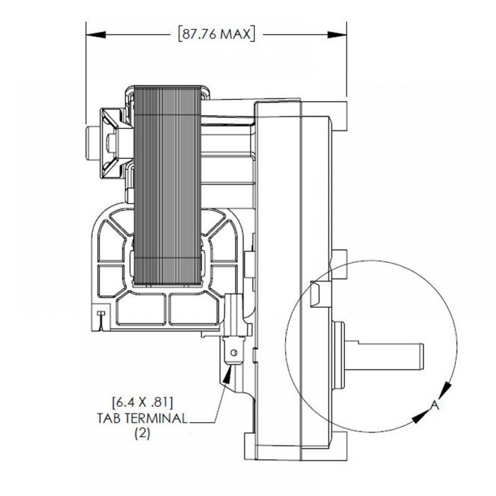 Мотор редуктор Merkle Korff S11011 3.3 RPM MCZ, Cadel и др. | Мотор-Редуктори за пелетни камини | Резервни части за пелетни камини |