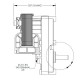 Мотор редуктор Merkle Korff S11011 3.3 RPM MCZ, Cadel и др. | Мотор-Редуктори за пелетни камини | Резервни части за пелетни камини |