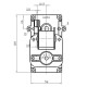 Мотор редуктор с кух вал Kenta K9115054 2 RPM за пелетна камина Bioterm и др. | Мотор-Редуктори за пелетни камини | Резервни части за пелетни камини |