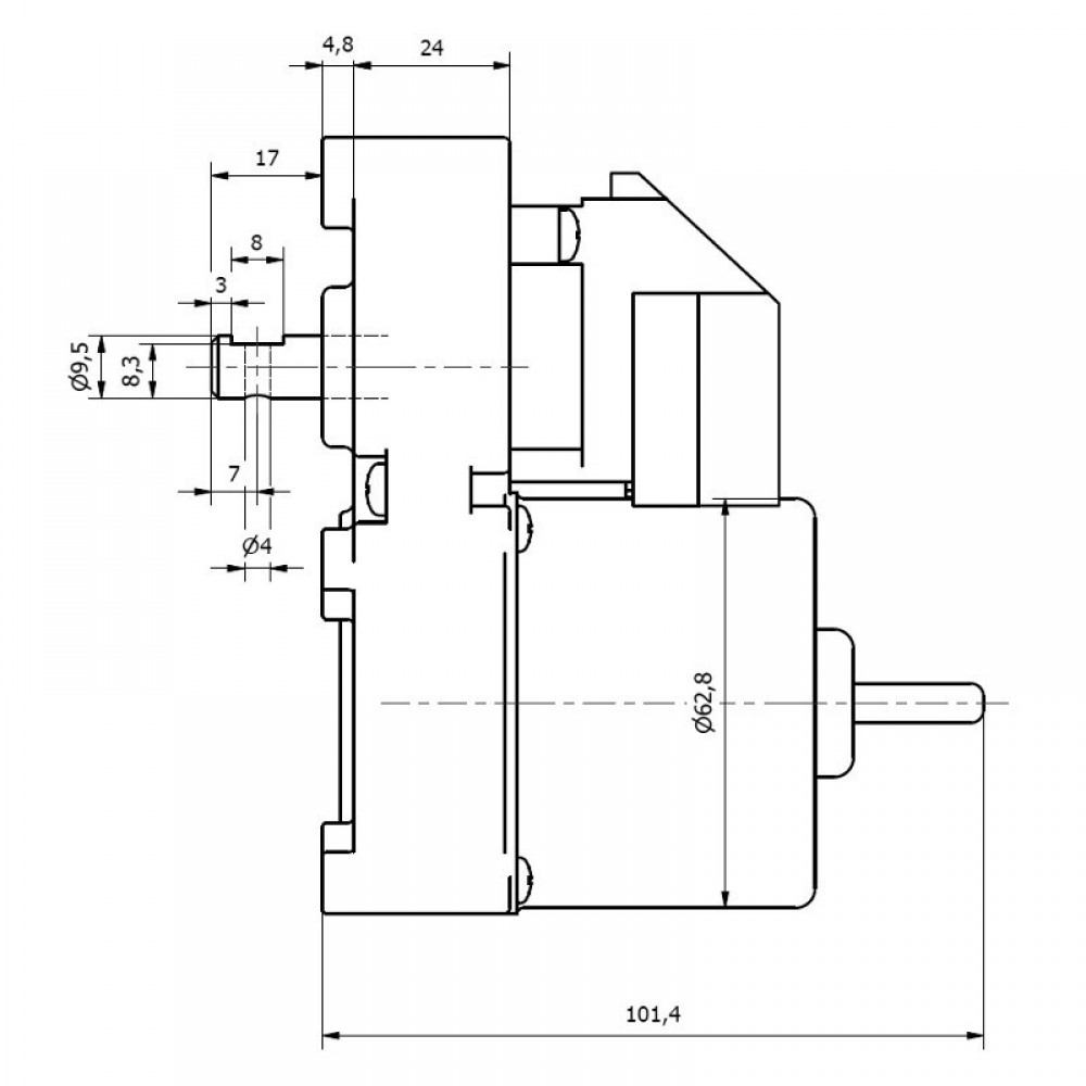 Мотор редуктор Kenta K9189102 2 RPM за пелетна камина Edilkamin, Italiana Camini, Karmek One, Ambiente e Calore, Cadel, Palazzetti, Italflame, Qlima, Zibro и др. | Мотор-Редуктори за пелетни камини | Резервни части за пелетни камини |