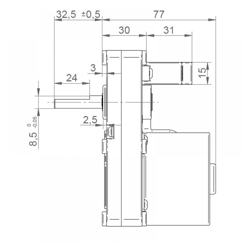 Мотор редуктор IPC GMF220D801 2 RPM за пелетна камина La Nordica, Dal Zotto, Opera, Moretti Design, Bestove, Ravelli, Edilkamin, Palazzetti и др. | Мотор-Редуктори за пелетни камини | Резервни части за пелетни камини |