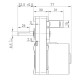 Мотор редуктор IPC GMF250D801 5 RPM за пелетна камина Mareli Systems, Golden Fire, Palazzetti, Royal, Ravelli, Edilkamin, Cadel, Thermorossi, Caminetti Montegrappa, MCZ, Eva Stampaggi, Eva Calor и др. | Мотор-Редуктори за пелетни камини | Резервни части з