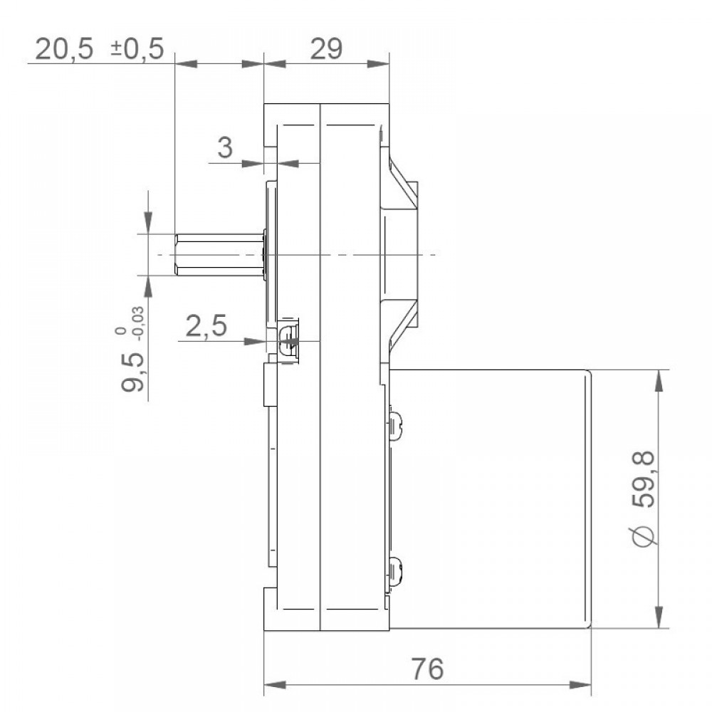 Мотор редуктор IPC GMF440D901 4 RPM за пелетна камина Moretti Design, Ravelli, Palazzetti, Royal, Klover, MCZ и др. | Мотор-Редуктори за пелетни камини | Резервни части за пелетни камини |