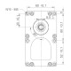 Мотор редуктор IPC GMF440D901 4 RPM за пелетна камина Moretti Design, Ravelli, Palazzetti, Royal, Klover, MCZ и др. | Мотор-Редуктори за пелетни камини | Резервни части за пелетни камини |