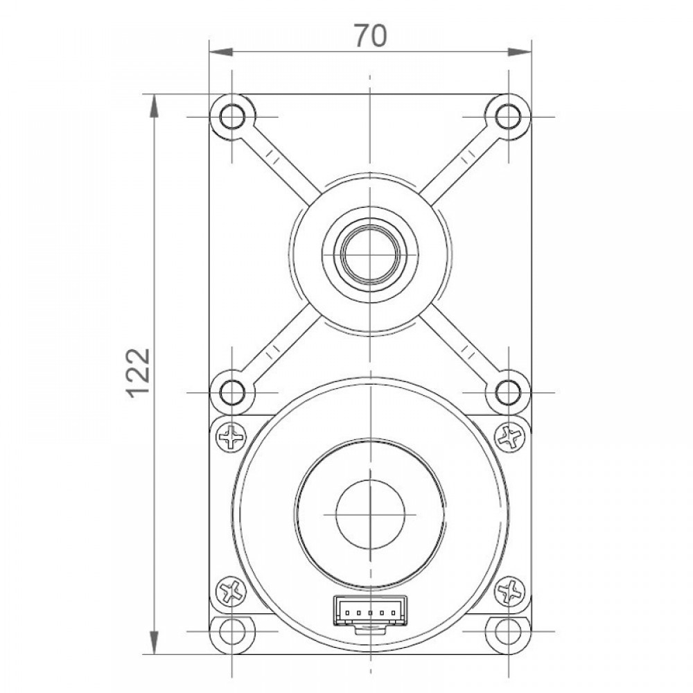 Мотор редуктор IPC GMF440D901 4 RPM за пелетна камина Moretti Design, Ravelli, Palazzetti, Royal, Klover, MCZ и др. | Мотор-Редуктори за пелетни камини | Резервни части за пелетни камини |