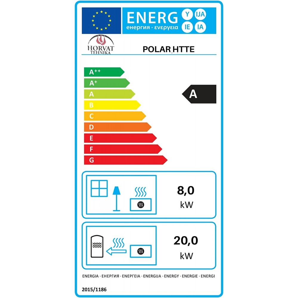 Готварска печка на дърва с водна риза Horvat Polar HTTE 28 kW | Готварски печки на дърва |  |