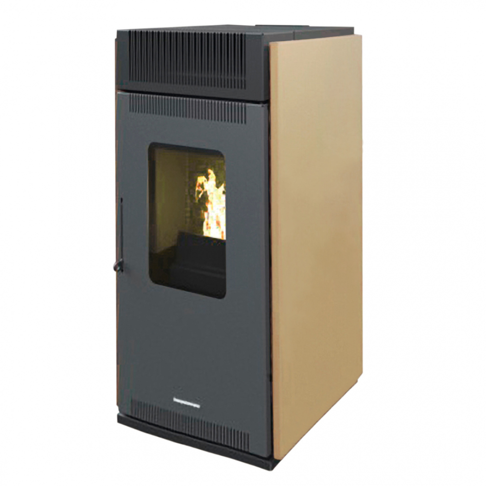 Пелетна камина Balkan Energy P10 Beige, 10kW | Сухи пелетни камини | Пелетни камини |
