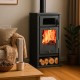Камина на дърва с фурна Balkan Energy Troy, 7.8kW | Сухи камини | Камини на дърва |