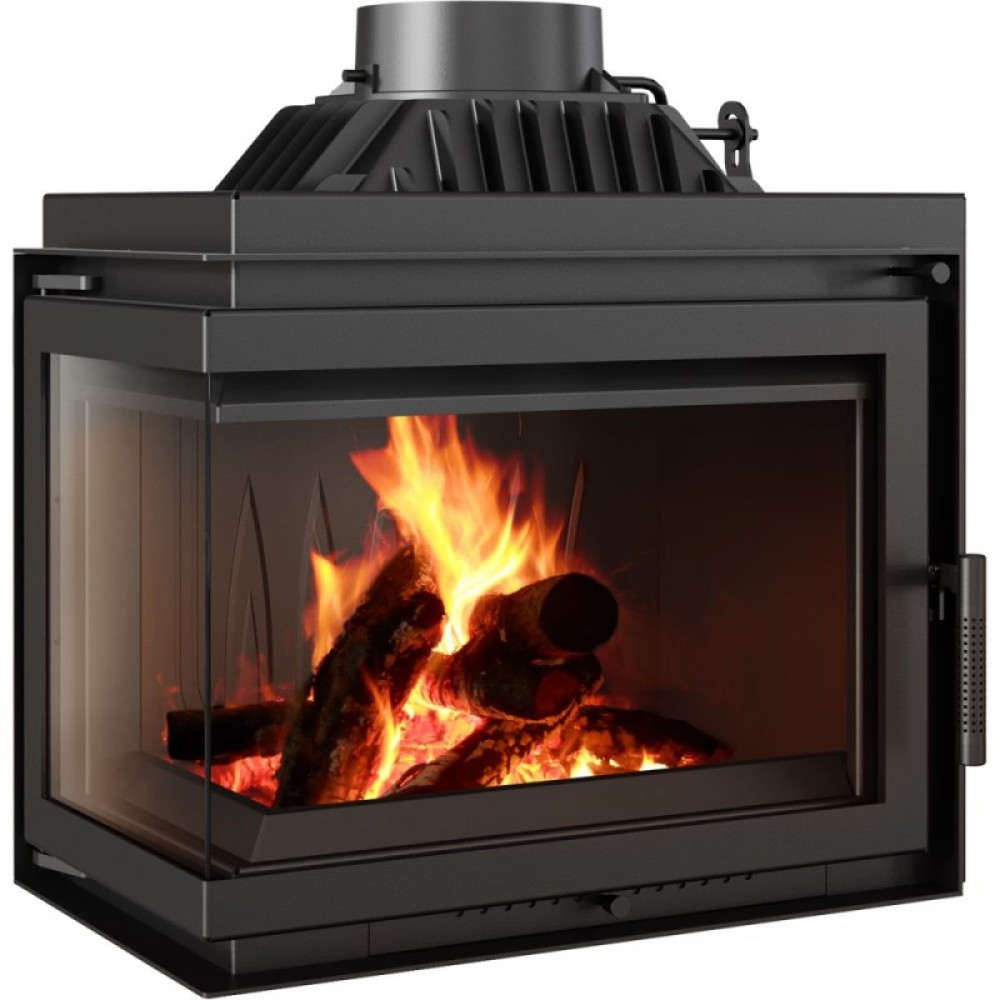 Чугунена камина за вграждане на дърва Kratki Simple, Лява, 8kW | Камини Кратки |  |