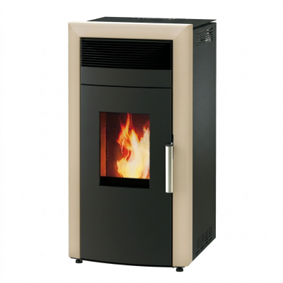 Пелетна камина с водна риза Alfa Plam Commo 15, 15kW - Alfa-Plam