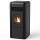 Пелетна камина с водна риза Alfa Plam Dino Black, 17kW | Пелетни камини с водна риза | Пелетни камини |