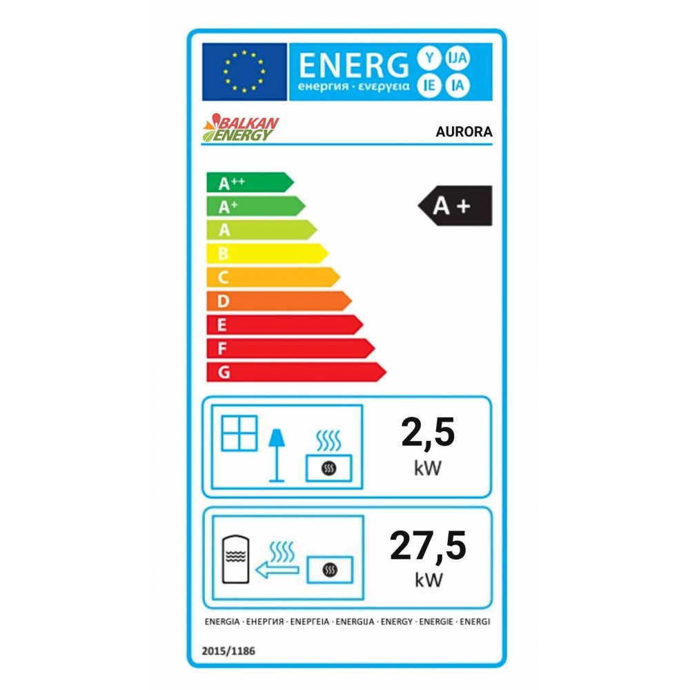 Пелетна камина с водна риза Balkan Energy Aurora, 30kW | Пелетни камини с водна риза | Пелетни камини |