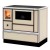 Готварска печка на дърва Alfa Plam Dominant 90, Moka, 6.5kW Готварска печка на дърва Alfa Plam Dominant 90, Moka, 6.5kW