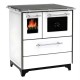 Готварска печка на дърва Alfa Plam Donna 70 White Right, 5kW | Готварски печки на дърва |  |