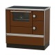 Готварска печка на дърва с водна риза Alfa Plam ALFA 90 H ET Brown Left, 14kW | Готварски печки на дърва |  |
