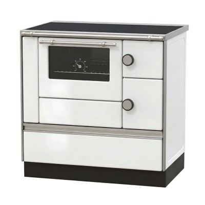 Готварска печка на дърва с водна риза Alfa Plam ALFA 90 HE Thermo, Лява, 14kW - Alfa-Plam