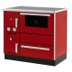 Готварска печка на дърва с водна риза Alfa Plam Alfa Term 20 Red, 23kW | Готварски печки на дърва |  |